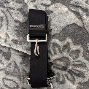 Michael Kors Black Adjustable purse Strap with Silver tone Hardware. Never used.